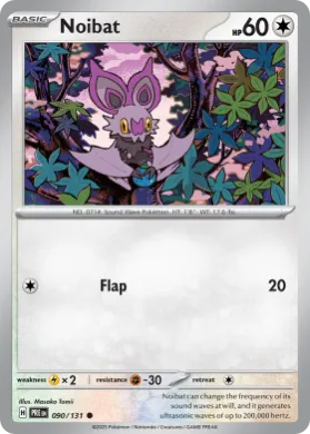 Noibat (PRE 90) Prismatic Evolutions