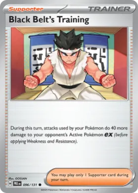 Black Belt's Training (PRE 96) Prismatic Evolutions