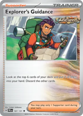 Explorer's Guidance (PRE 107) Prismatic Evolutions