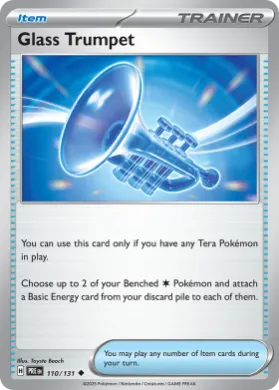 Glass Trumpet (PRE 110) Prismatic Evolutions