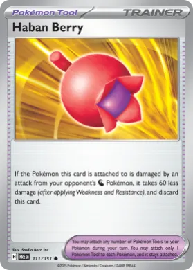 Haban Berry (PRE 111) Prismatic Evolutions