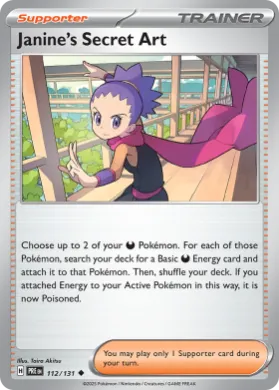 Janine's Secret Art (PRE 112) Prismatic Evolutions
