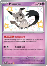 Mimikyu (PAF 160) Paldean Fates