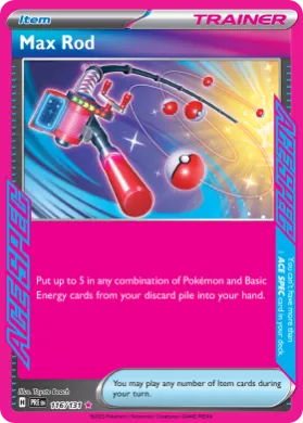 Max Rod (PRE 116) Prismatic Evolutions