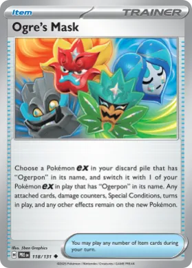 Ogre's Mask (PRE 118) Prismatic Evolutions