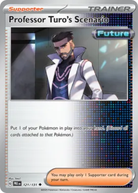 Professor Turo's Scenario (PRE 121) Prismatic Evolutions