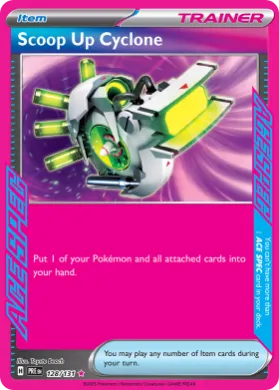 Scoop Up Cyclone (PRE 128) Prismatic Evolutions
