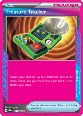 Treasure Tracker (PRE 131) Prismatic Evolutions