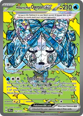 Wellspring Mask Ogerpon ex (PRE 152) Prismatic Evolutions