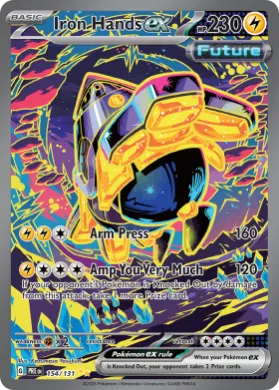 Iron Hands ex (PRE 154) Prismatic Evolutions