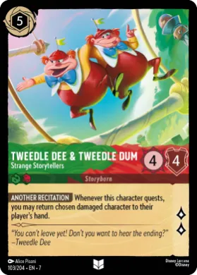 Tweedledee & Tweedledum (7ARI 103) Archazia's Island