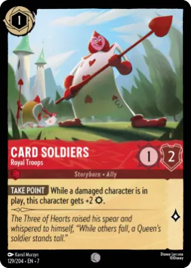 Card Soldiers (7ARI 129) Archazia's Island