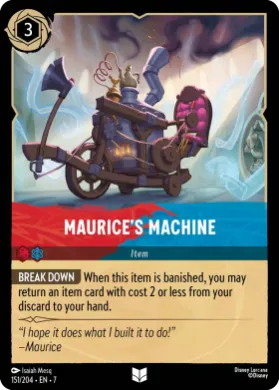 Maurice's Machine (7ARI 151) Archazia's Island