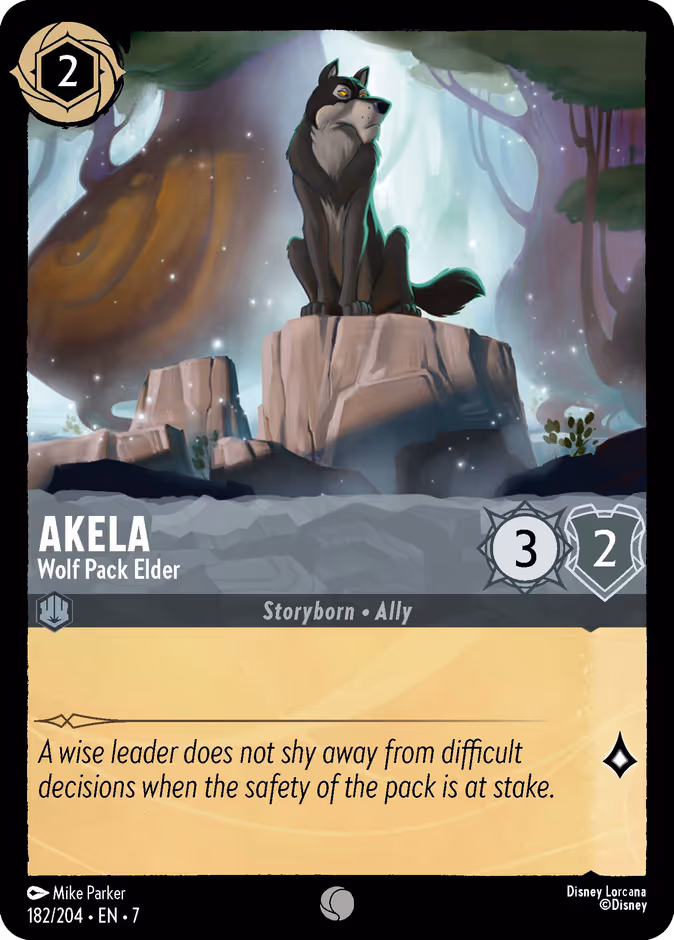 Akela - Wolf Pack Elder 182/204