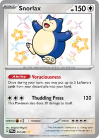 Snorlax (PAF 202) Paldean Fates