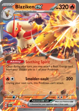 Blaziken ex (JTG 24) Journey Together