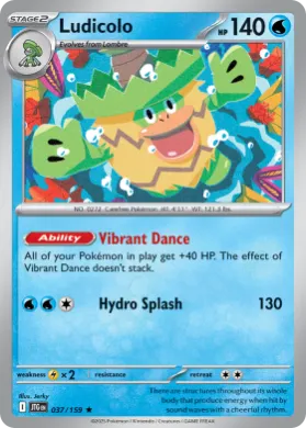 Ludicolo (JTG 37) Journey Together