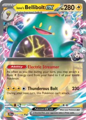 Iono's Bellibolt ex (JTG 53) Journey Together