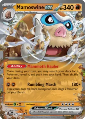 Mamoswine ex (JTG 79) Journey Together
