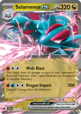 Salamence ex (JTG 114) Journey Together