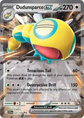 Dudunsparce ex (JTG 121) Journey Together