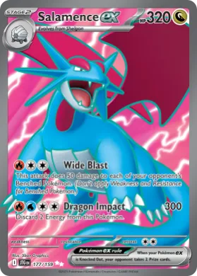 Salamence ex (JTG 177) Journey Together