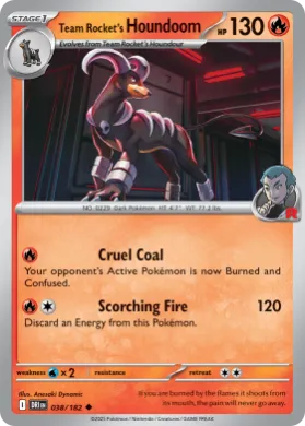 Team Rocket's Houndoom (DRI 38) Destined Rivals