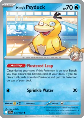Misty's Psyduck (DRI 45) Destined Rivals