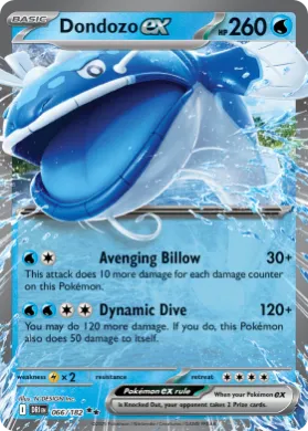 Dondozo ex (DRI 66) Destined Rivals