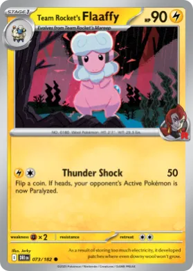 Team Rocket's Flaaffy (DRI 73) Destined Rivals