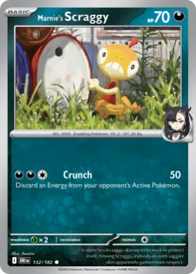 Marnie's Scraggy (DRI 132) Destined Rivals