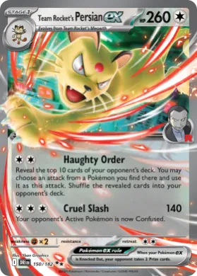Team Rocket's Persian ex (DRI 150) Destined Rivals