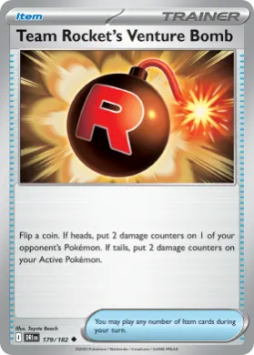 Team Rocket's Venture Bomb (DRI 179) Destined Rivals