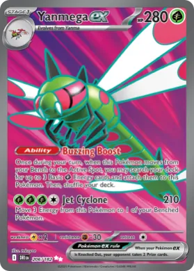 Yanmega ex (DRI 206) Destined Rivals