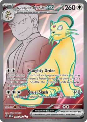 Team Rocket's Persian ex (DRI 219) Destined Rivals