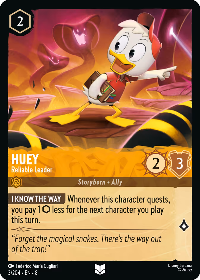 Huey - Reliable Leader