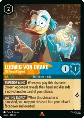 Ludwig Von Drake (8JAF 7) Reign of Jafar