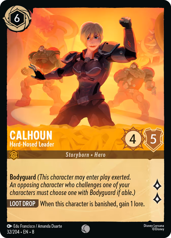 Calhoun - Hard-Nosed Leader