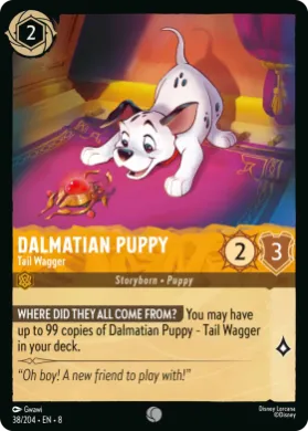 Dalmatian Puppy (8JAF 38) Reign of Jafar