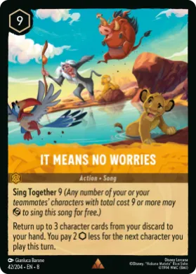 It Means No Worries (8JAF 42) Reign of Jafar