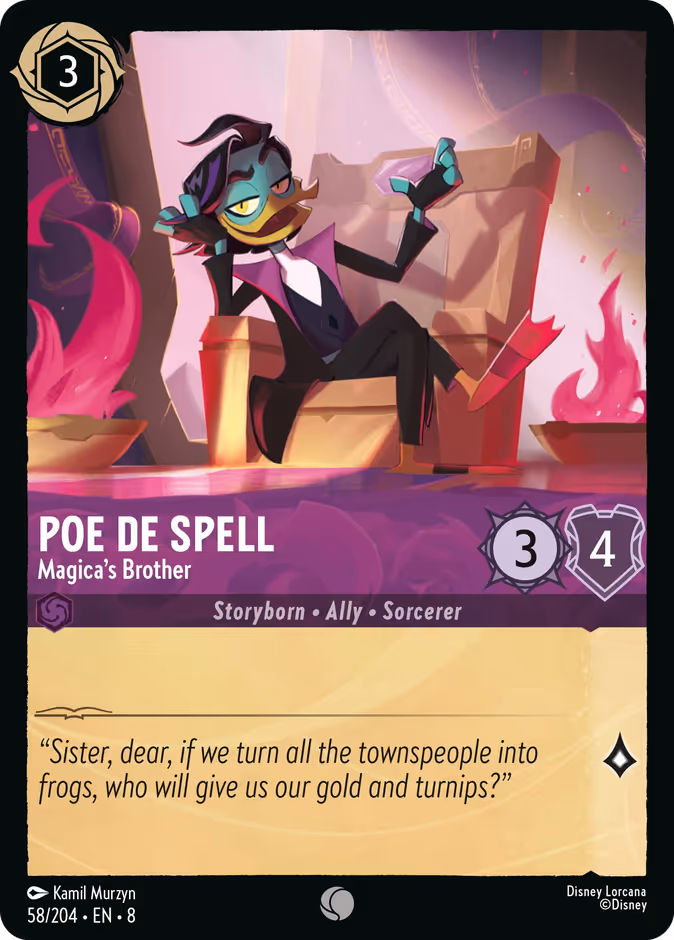 Poe De Spell - Magica's Brother 58/204