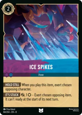 Ice Spikes (8JAF 84) Reign of Jafar