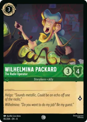 Wilhelmina Packard (8JAF 85) Reign of Jafar