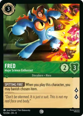Fred (8JAF 92) Reign of Jafar