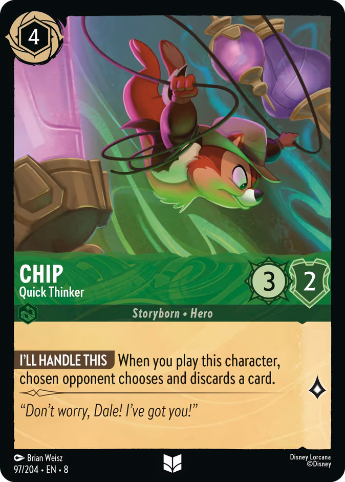 Chip - Quick Thinker 97/204