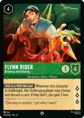 Flynn Rider (8JAF 102) Reign of Jafar