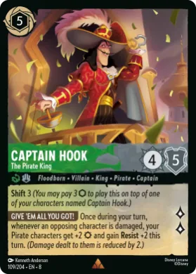 Captain Hook (8JAF 109) Reign of Jafar