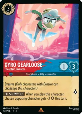Gyro Gearloose (8JAF 123) Reign of Jafar