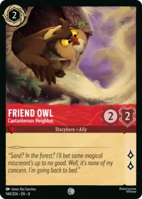 Friend Owl (8JAF 144) Reign of Jafar