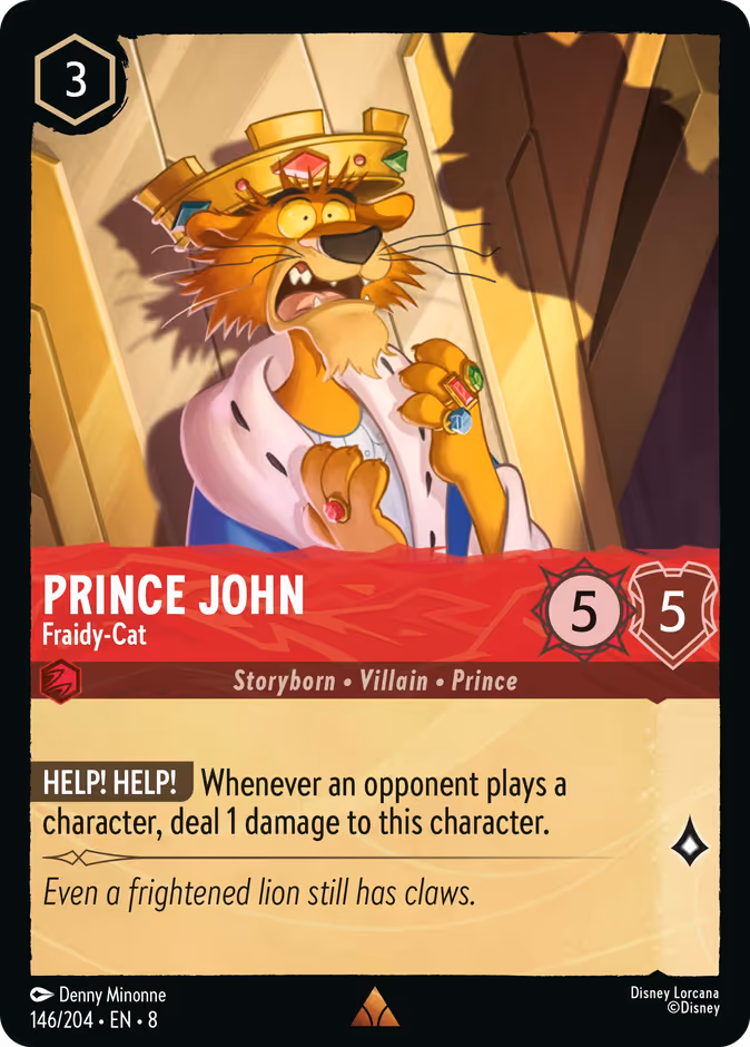 Prince John - Fraidy-Cat 146/204